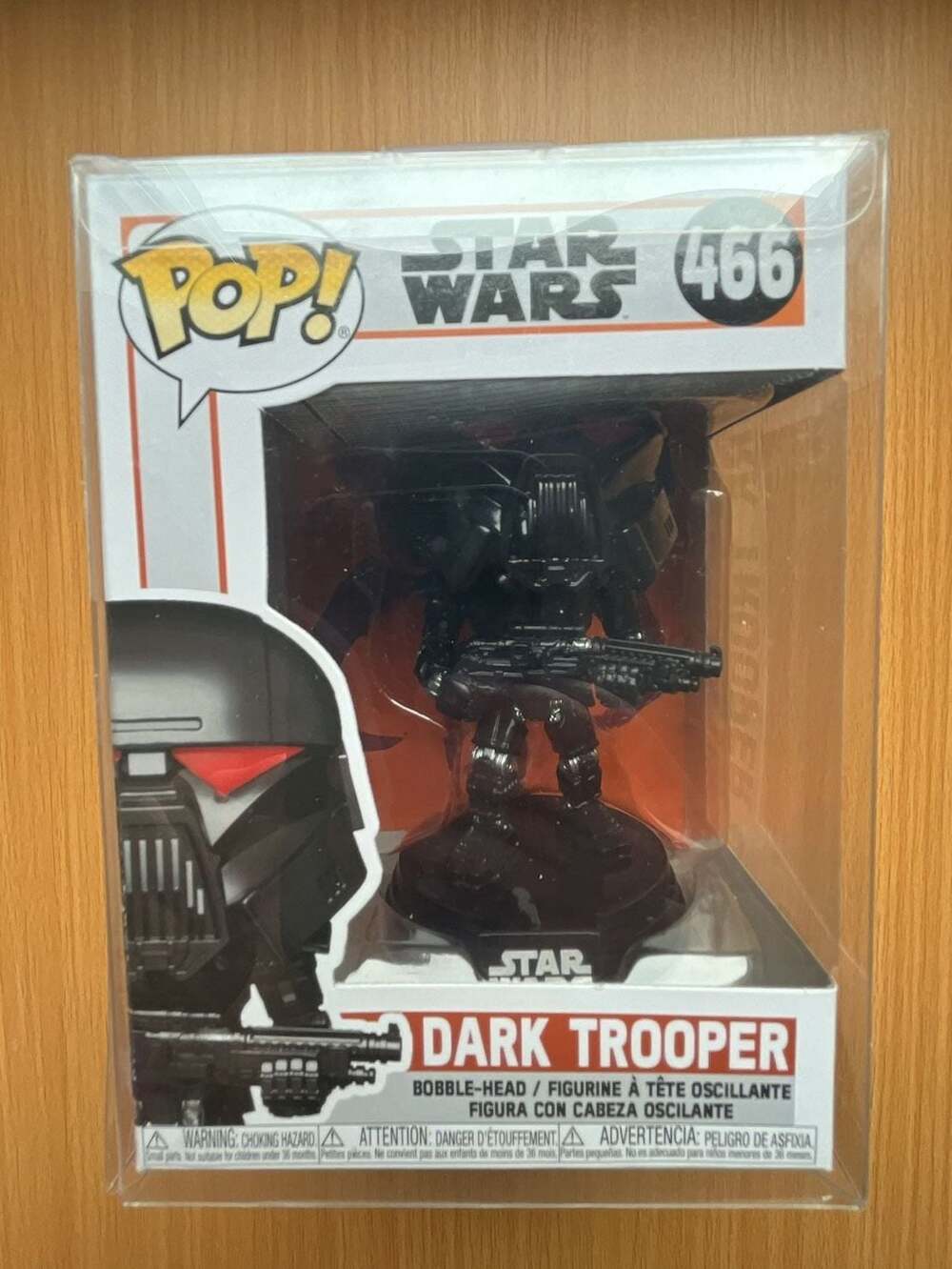 Funko Pop! Star Wars The Mandalorian Dark Trooper #466